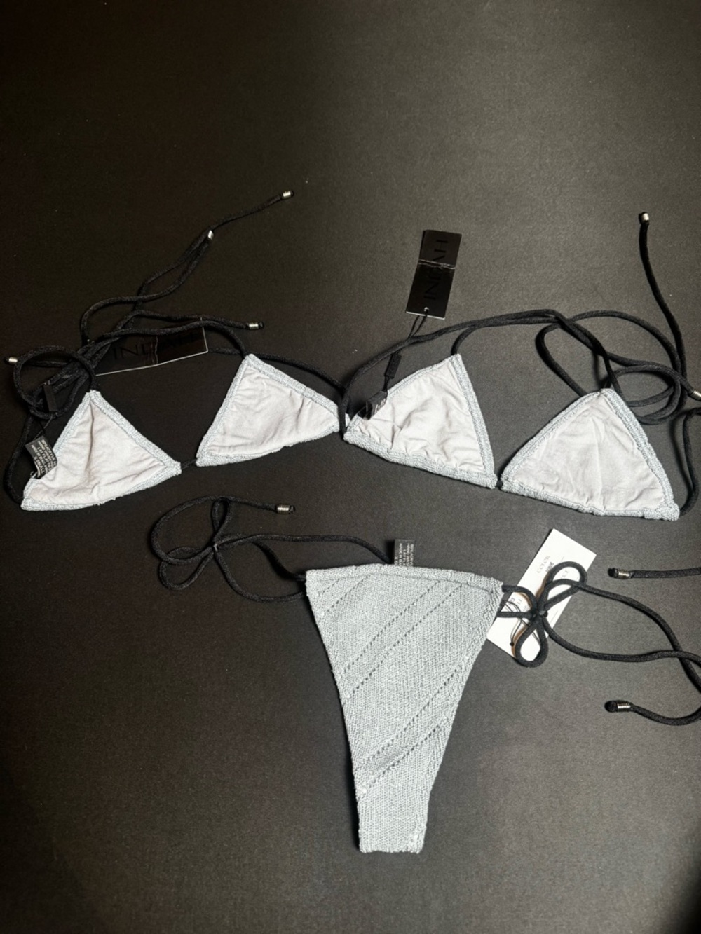 Indah Swimsuit Set NWT XS Tropical Coastal Luxury Boho - Picture 4 of 11